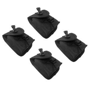 4pcs Spare Scuba Dive Weight Belt Pocket Pouch with Buckle- Strong & Durable