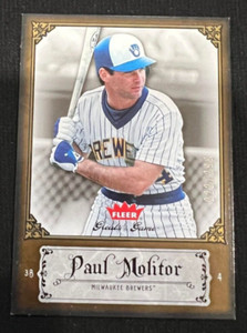PAUL MOLITOR Brewers 2006 Fleer Greats of the Game Copper #69 MLB HOF #222/299