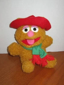 De colección 1987 Henson Original Muppets Bebé Fozzie Oso Peluche Sombrero Desmontable Usado en Excelente Condición - Imagen 1 de 2