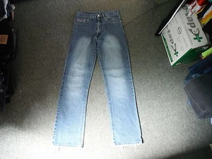 Exclusively APT Classic/Straight Fit Jeans W30" L32" Faded Dark Blue Mens Jeans - Picture 1 of 6