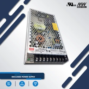 LED Power Supply 110V to DC 12V Voltage Converter Transformer 204W 17A Switch - Picture 1 of 5