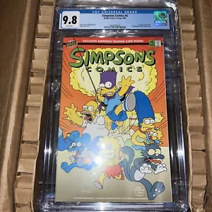 Collectible Launch: Simpsons Comics #5 - Bongo Comics - CGC 9.8 White Pages - Picture 1 of 2