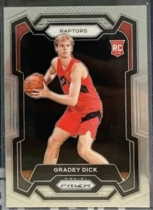 Grady Dick 2023-24 Panini Prizm RC Rookie RC Raptors #134 NBA Mint Toronto - Picture 1 of 2