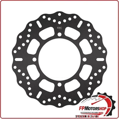 DISCO FRENO PER MOTO KAWASAKI Z750 07> Z1000 07>09 POSTERIORE EBC MD4157C 250MM - Immagine 1 di 4