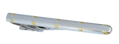 kurze Krawattennadel Krawattenhalter 5,5 cm bicolor Sale + Box NKK006 - Bild 1 von 3