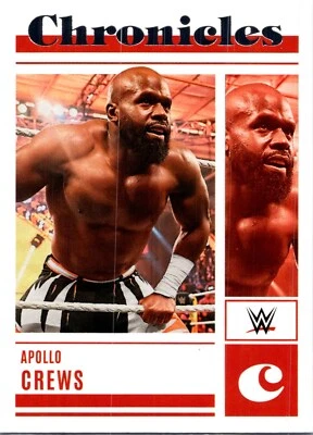 2023 Panini Chronicles WWE #3 Apollo Crews - Image 1 of 2