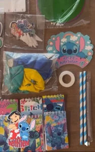 NEW Cartoon Lilo & Stitch Theme Birthday Party Decorate Supplies Set US Stock - Picture 1 of 12