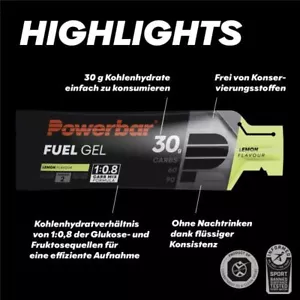 PowerBar Black Line Fuel Gel Lemon (50 EUR/l) - Bild 1 von 1