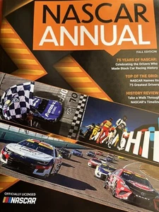 2023 NASCAR ANNUAL FALL EDITION PROGRAM 75 YEARS OF NASCAR GREATEST 88 PGS - Picture 1 of 1