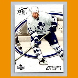 Jason Allison #94 2005 Upper Deck Ice Toronto Maple Leafs Hockey Card NHL NM - Imagen 1 de 3