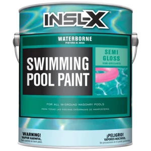 Insl-x Semi-Gloss Royal Blue Water-Based Acrylic Pool Paint 1 gal. - Picture 1 of 4
