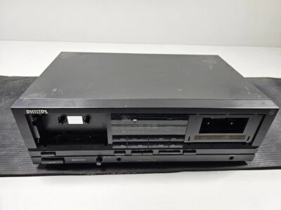 Philips FC630 Doppel Kassette Deck Dolby Nr Für Teile Reparatur Nicht Aktiv - Bild 1 von 4