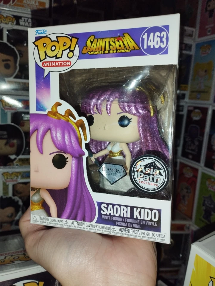 Funko Pop Saint Seiya Saori Kido Diamond Asia Path - Imagen 1 de 1