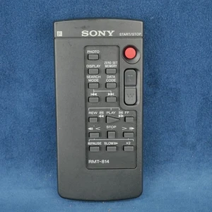 GENUINE SONY RMT-814 REMOTE CONTROL FOR HANDYCAM CAMCORDER 4.C1 - Picture 1 of 15