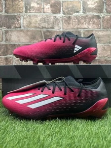 Neu Adidas x Speedportal .1 Fußballschuhe Ag Uk 6 Neu mit Etikett Neu Pink Schwarz Elite - Bild 1 von 12
