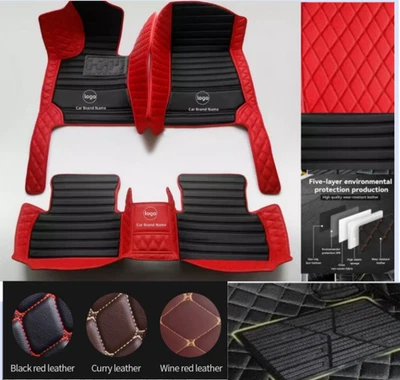 Fit For Toyota Avalon waterproof custom leathers Car Floor Mats Carpets Liners - Image 1 of 4