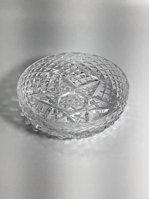 "Cuenco de cristal Waterford Star Point Bon Bon 5"" firmado de colección" Foto 1 de 4