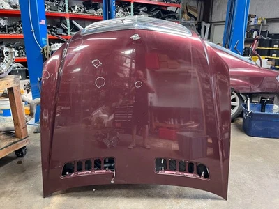 07-13 MERCEDES-BENZ W221 S550 FRONT HOOD BONNET SHELL RED OEM - Image 1 of 4