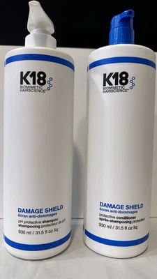 K18 Damage Shield PH Protective Shampoo And Conditioner Duo 31.5 OZ Each - Image 1 of 4