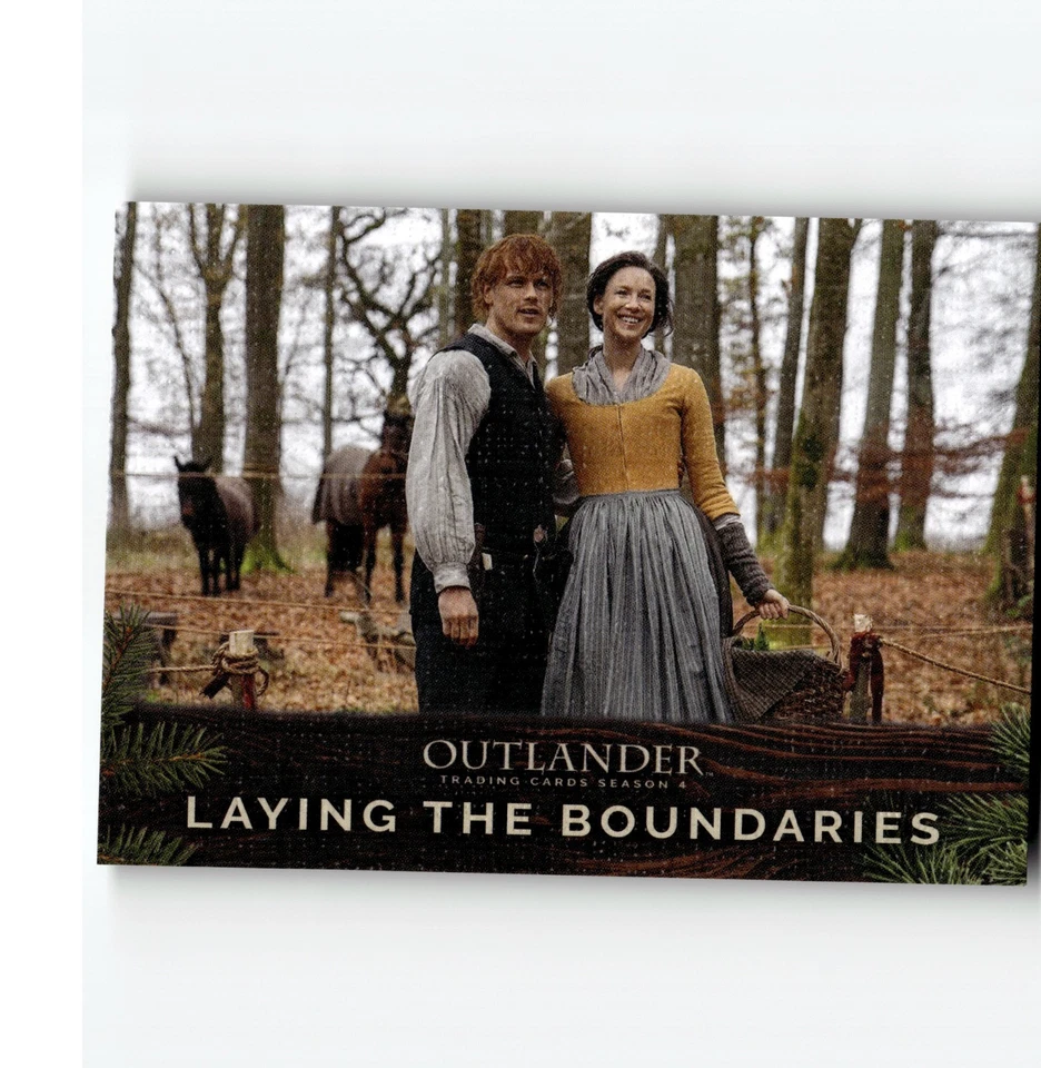 6-0-1-NS PWE . outlander 4 . cryptozoic 2020 canvas Fraser's Ridge #R6 - Image 1 of 2