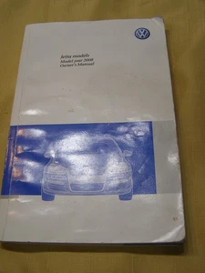 OEM 2008 Volkswagen Jetta Wolfsburg Owner's Manual Jetta Models Year 2008 - Picture 1 of 5