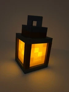Minecraft Laterne LED Lampe Teelicht Dekoration Geschenk Nachtlicht Gaming - Bild 1 von 6