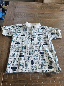 OSH KOSH VINTAGE 90s GOLF POLO COLLARED SHIRT SIZE 7 - Picture 1 of 4