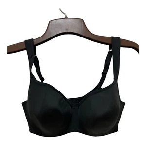 38DD Jet schwarz Cacique leicht gefütterte Balkonspur Bryant BH kostenloser Versand Nähte - Bild 1 von 3