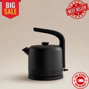 1,7 l Schwarz Wasserkocher Schnell Kochen Warmwasser Boiler Kabellos UK Stecker - Bild 1 von 4