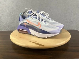 Nike Air Max 2090 SE 2 Youth Size 6.5Y = 7.5 Wmns White Purple DA2417-100 - Picture 1 of 9