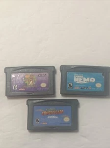 Shrek Nemo All Grown Up Lot Game boy Advance GBA cartridge only Authentic Tested - Picture 1 of 17