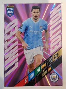 2024 FIFA 365 Adrenalyn XL Rodri Limited Edition Manchester City Panini - Picture 1 of 1