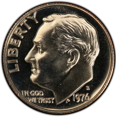 GEM PROOF 1976-S Roosevelt Dime Bicentennial Proof - Save on Two or More! Cover