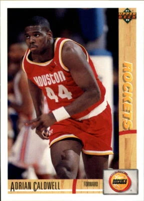 1991-92 Upper Deck #310 Adrian Caldwell - NM - Image 1 of 2