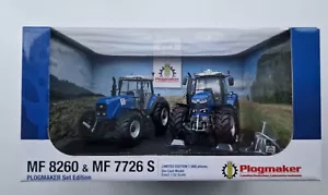 UH MASSEY FERGUSON 8260 & 7726S TRAKTOR LTD EDITION PLOGMAKER SET 1/32 MASSSTAB - Bild 1 von 3