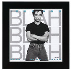 Iggy Pop Blah Blah Blah 1986 Album Cover Poster Giclée Artwork Singer 8 x 8''