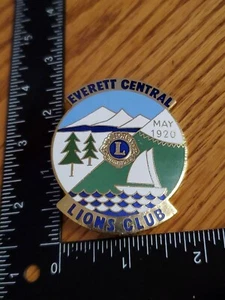 Pin de colección grande Everett central club de leones Everett H1 - Imagen 1 de 2