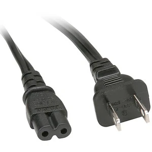 15Ft Extra Long US 2-Prong Port AC Power Cord/Cable for Sony Playstation 4 PS4 - Picture 1 of 1