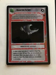 Dagobah DESCENT INTO THE DARK Star Wars CCG Decipher SWCCG - Picture 1 of 1