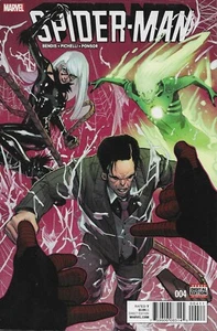Spider-Man #4 Marvel Miles Morales Black Cat Queenpin Hammerhead Goldballs ottime condizioni - Foto 1 di 1