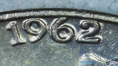1962 Jefferson Nickel Error DDO MS Uncirculated Cover