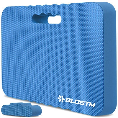 BLOSTM Tappetino Inginocchiatoio Spessore Giardinaggio Schiuma Impermeabile Casa Cuscino Blu