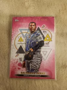 2022 Topps Inception Salvador Perez Pink /99 Kansas City Royals - Picture 1 of 3