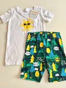 Neu mit Etikett Jungen 2 Stück Gymboree GYMMIES Nachtwäsche SOMMER Sonne OUTDOOR 2T 2 T - Bild 1 von 1