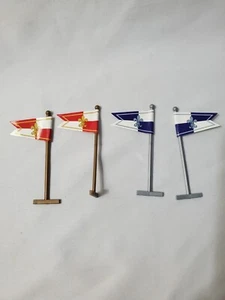 Parker Brothers Lionheart 1997 Game Replacement Flag Pennant Pole set of 4 - Picture 1 of 7