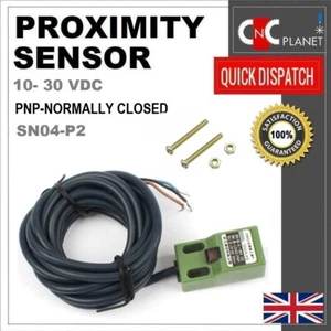 SN04-P2 Inductive Proximity Sensor Metal Detection Switch PNP NC 3 Wire 10 30VDC - Foto 1 di 6