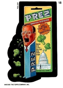 Pegatina Topps Wacky Packages 1991 Prez 18 - Imagen 1 de 2