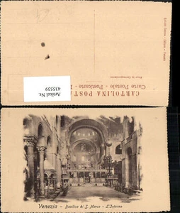 435539,Veneto Venezia Venedig Basilica di S. Marco Interno Kirche Innenansicht - Picture 1 of 1