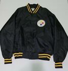 Vintage Pittsburgh Steelers Nfl Football Black Xl Jacket Windjammer Union Usa
