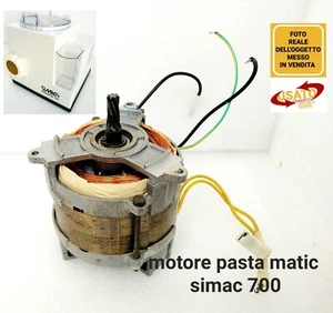 SIMAC MOTORE PASTA MATIC simac modello 700 ricambio originale pasta fresca - Foto 1 di 3